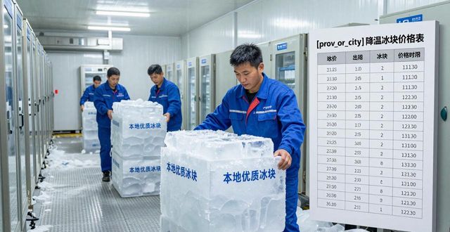 河北降温冰块多少钱一吨？本地制冰厂报价来了