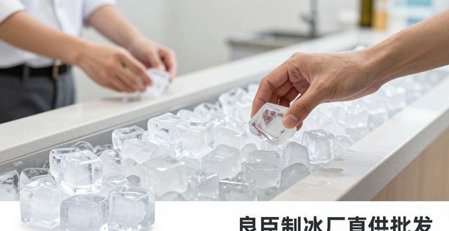 河北食用冰销售 良臣制冰厂直供批发